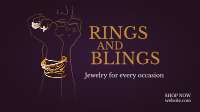 Rings and Bling Facebook event cover Image Preview