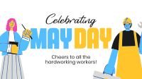 Celebrating May Day Animation Image Preview
