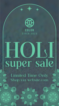 Holi Sale Patterns Instagram Reel Image Preview