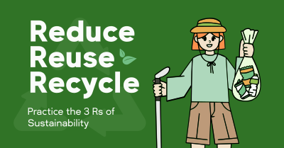Triple Rs of Sustainability Facebook ad Image Preview