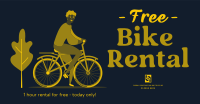 Free Bike Rental Facebook ad Image Preview