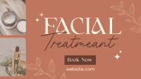Beauty Facial Spa Treatment Facebook Event Cover Design