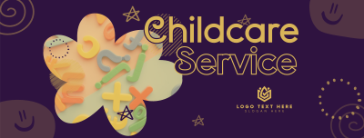 Doodle Childcare Service Facebook cover Image Preview