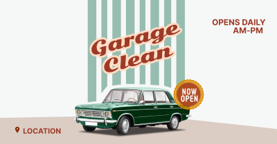 Garage Clean Facebook ad Image Preview
