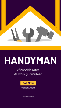 Expert Handyman Services Instagram Story Design