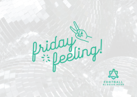 Friday Feeling! Postcard Design