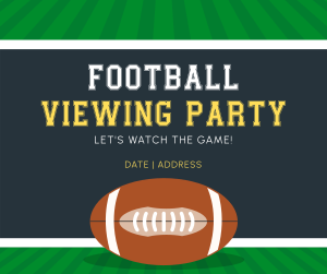 Football Viewing Party Facebook post Image Preview