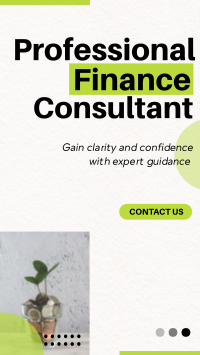 Modern Professional Finance Consultant Agency TikTok Video Preview