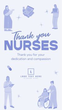 Celebrate Nurses Day Facebook Story Design