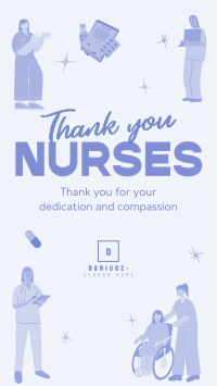 Celebrate Nurses Day Facebook story Image Preview