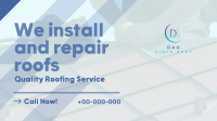 Quality Roof Service Facebook event cover Image Preview