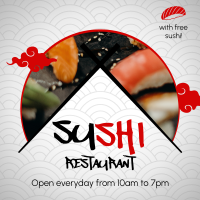 Sushi Platter Instagram post Image Preview