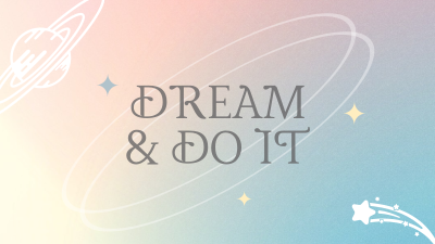 Dream It Facebook event cover Image Preview