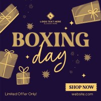 Playful Boxing Day Instagram Post Preview