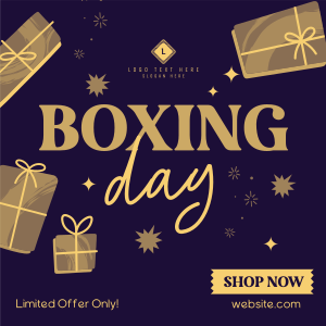 Playful Boxing Day Instagram post Image Preview