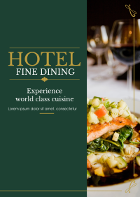 Hotel Fine Dining Flyer Image Preview