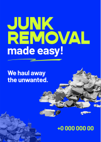 Professional Junk Removal Flyer Image Preview