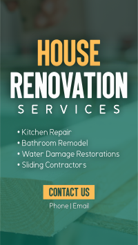 House Renovation Facebook Story Image Preview