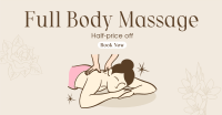 Body Massage Promo Facebook ad Image Preview
