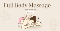 Body Massage Promo Facebook Ad Design