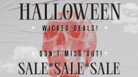 Halloween Sale Facebook Event Cover Image Preview