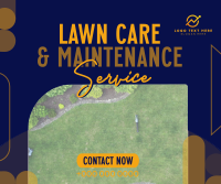 Lawn Care Services Facebook Post Design