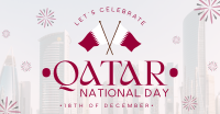 Qatar Independence Day Facebook Ad Design