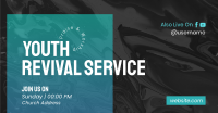 Youth Revival Service Facebook Ad Image Preview