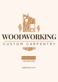 House Woodworking Poster Image Preview