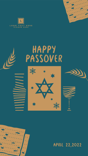 Passover Day Haggadah Instagram story Image Preview