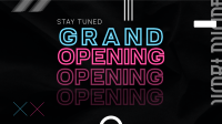 Neon Tokyo Opening Facebook Event Cover Design