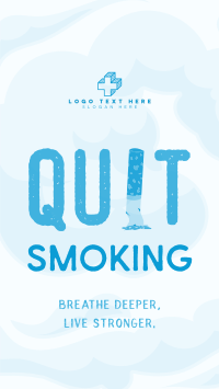 Quit Smoking Instagram story Image Preview