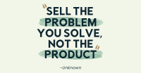 Sell the Problem Facebook ad Image Preview