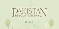 Pakistan Day Landmark Twitter post Image Preview