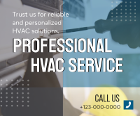 Professional HVAC Services Facebook post Image Preview