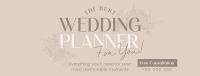 Your Wedding Planner Facebook Cover Design