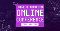 Online Conference Facebook ad Image Preview
