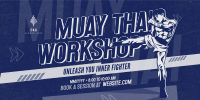 Muay Thai Workshop Twitter Post Image Preview