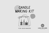 Candle Making Kit Pinterest Cover Design
