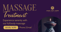 Massage Treatment Wellness Facebook ad Image Preview