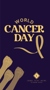 Cancer Day Facebook story Image Preview
