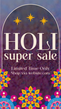 Holi Sale Patterns Video Image Preview
