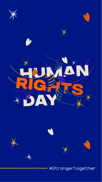 Human Rights Day Movement TikTok Video Design