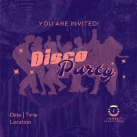Disco Fever Party Instagram post Image Preview