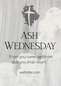 Ash Wednesday Celebration Flyer Image Preview