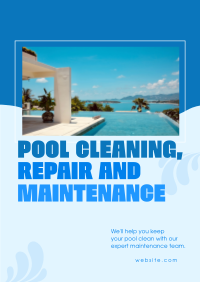 Pool Cleaning Services Poster Image Preview