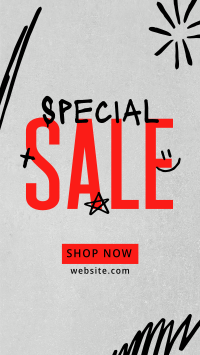 Grunge Special Sale Instagram reel Image Preview