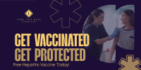 Get Hepatitis Vaccine Twitter Post Preview