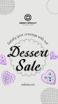 Sugar Cookies Dessert Sale TikTok Video Image Preview