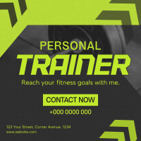 Hire a Fitness Coach Instagram Post Preview